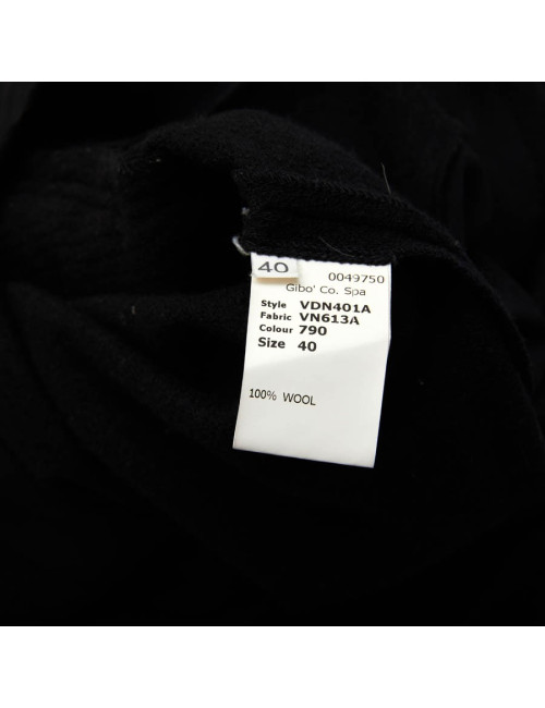 Robe VIKTOR & ROLF T 36 FR en laine noire