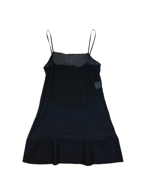CHANEL blue alpaga knit dress size 36FR