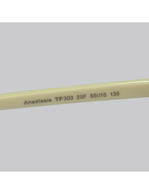 xxx Lunettes de soleil TOM FORD modèle Anastasia en plastique ivoire