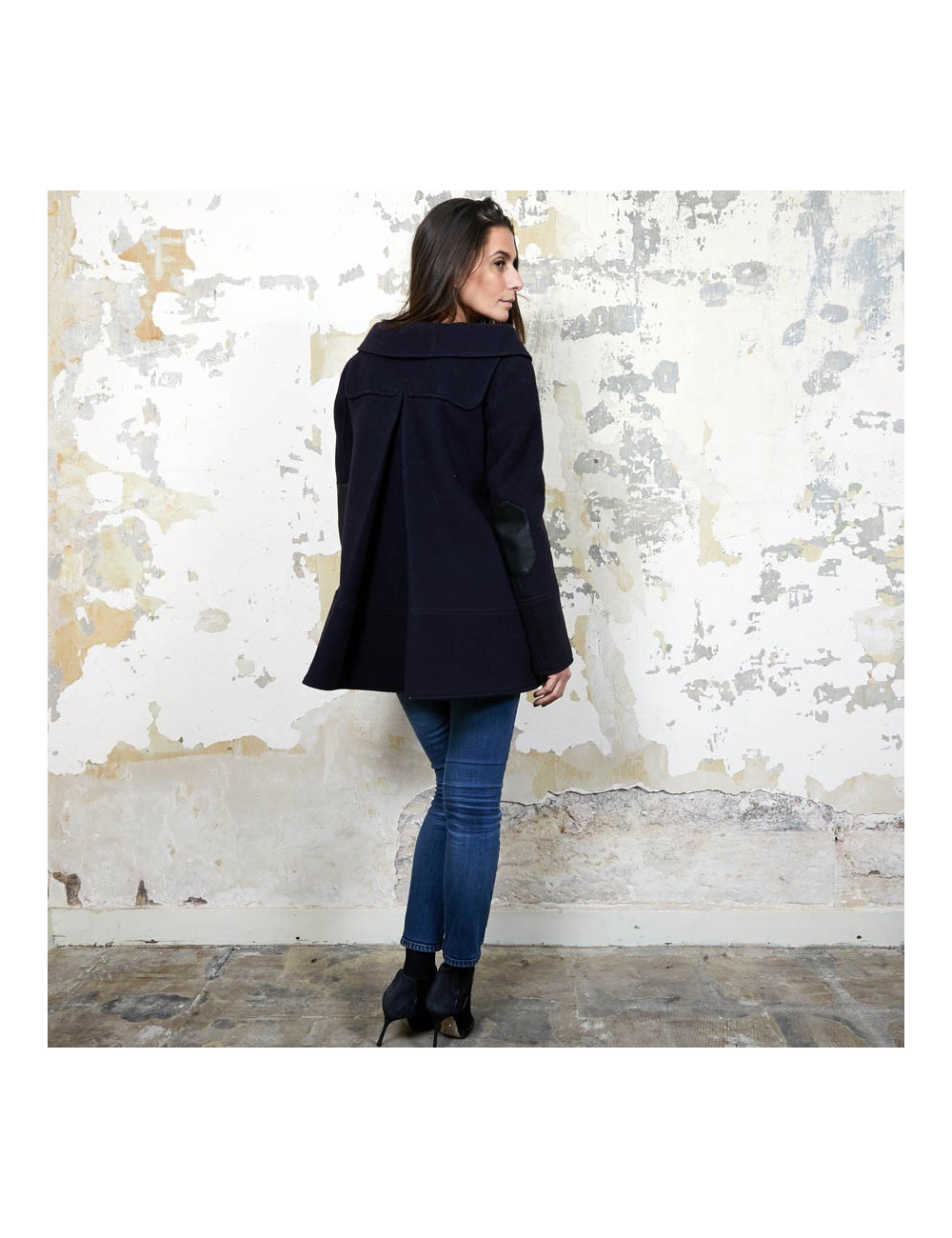 Manteau PROENZA SCHOULER T4 US bleu marine 