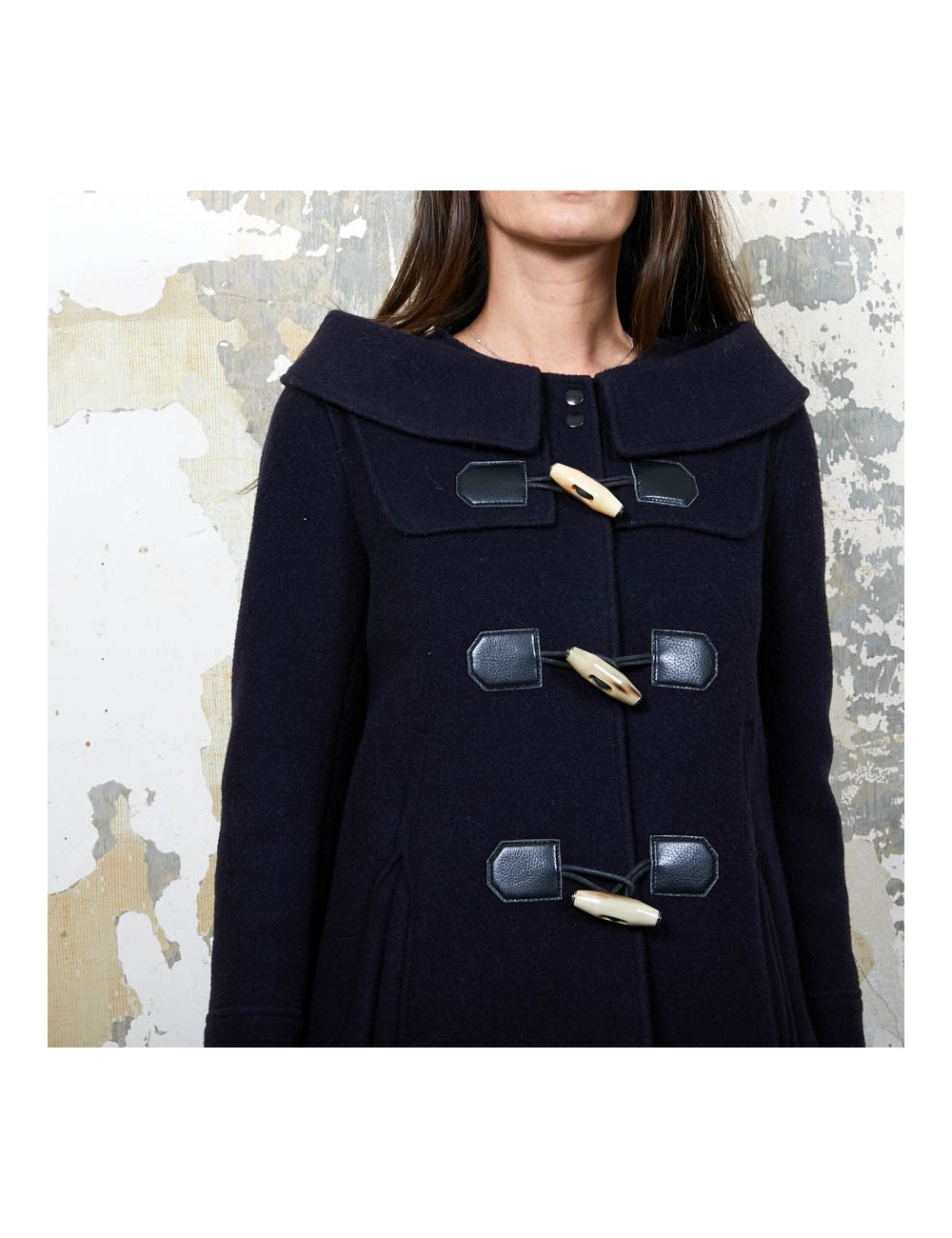 Manteau PROENZA SCHOULER T4 US bleu marine 