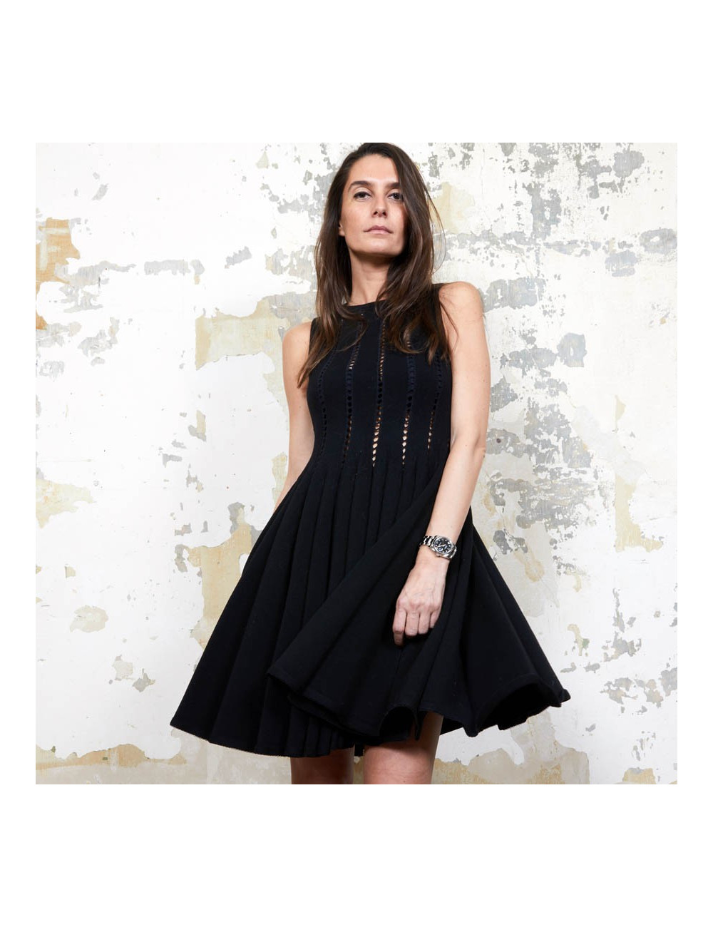 Robe ALAIA T 36 noire