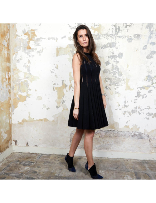 ALAÏA Dress in Black stretch size S