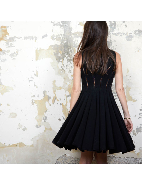 Robe ALAIA T 36 noire