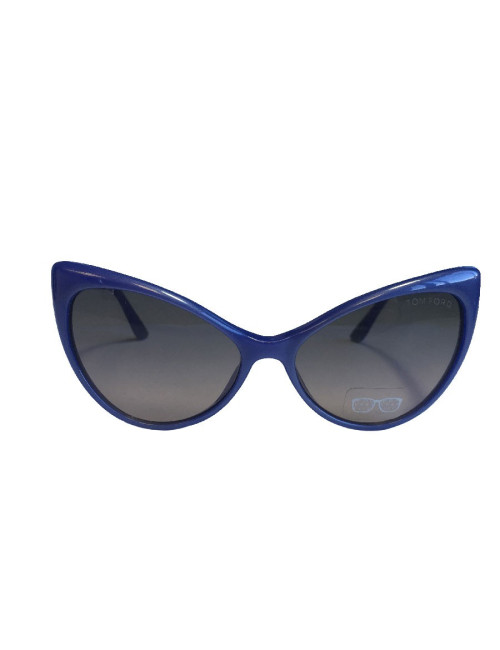 Lunettes de soleil TOM FORD modèle Anastasia en plastique violet