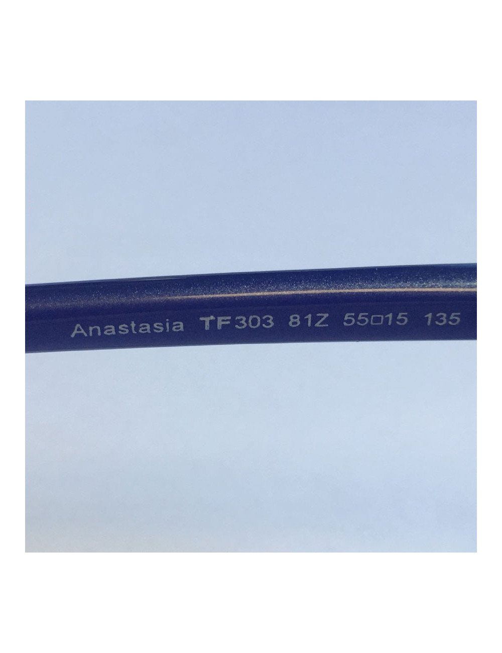 TOM FORD 'Anastasia' sunglasses in blue plastic