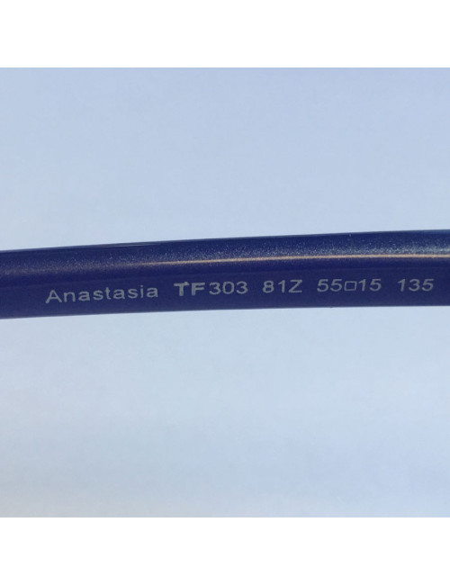 TOM FORD 'Anastasia' sunglasses in blue plastic