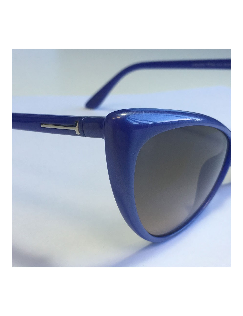 TOM FORD 'Anastasia' sunglasses in blue plastic