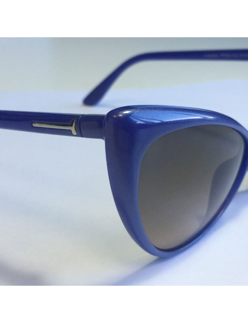 TOM FORD 'Anastasia' sunglasses in blue plastic