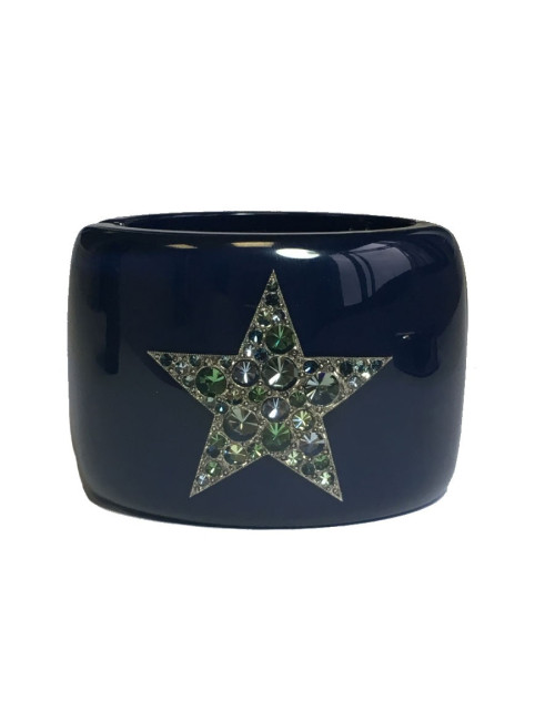 manchette CHANEL bleue