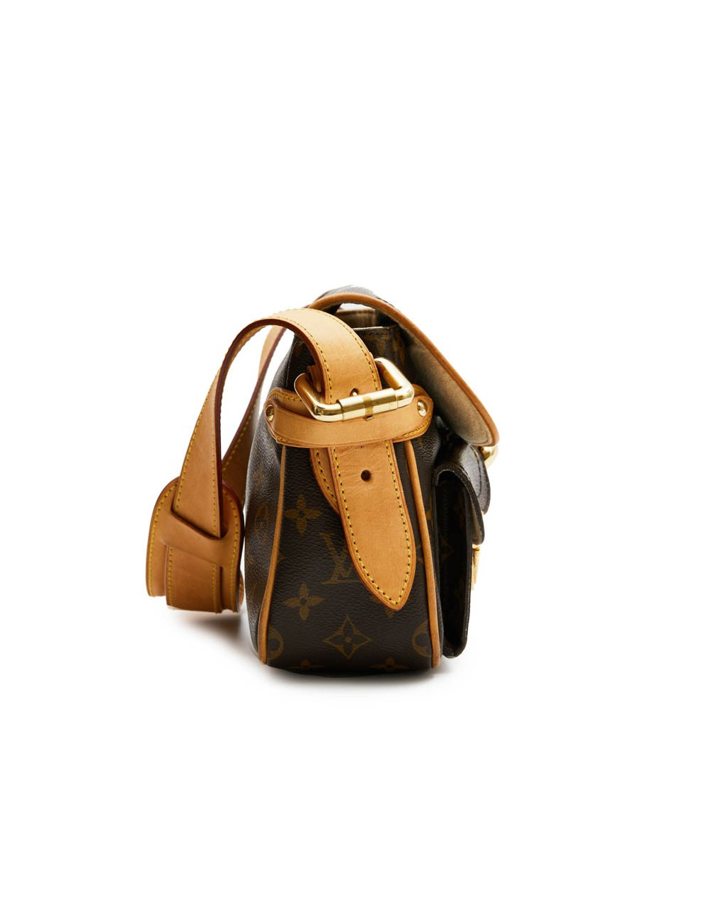 LOUIS VUITTON satchel bag in brown monogram canvas
