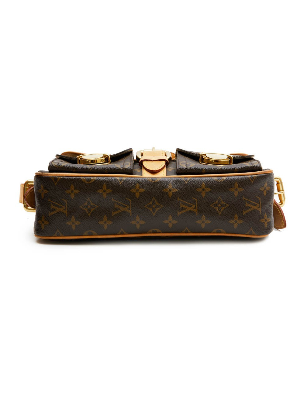 LOUIS VUITTON satchel bag in brown monogram canvas