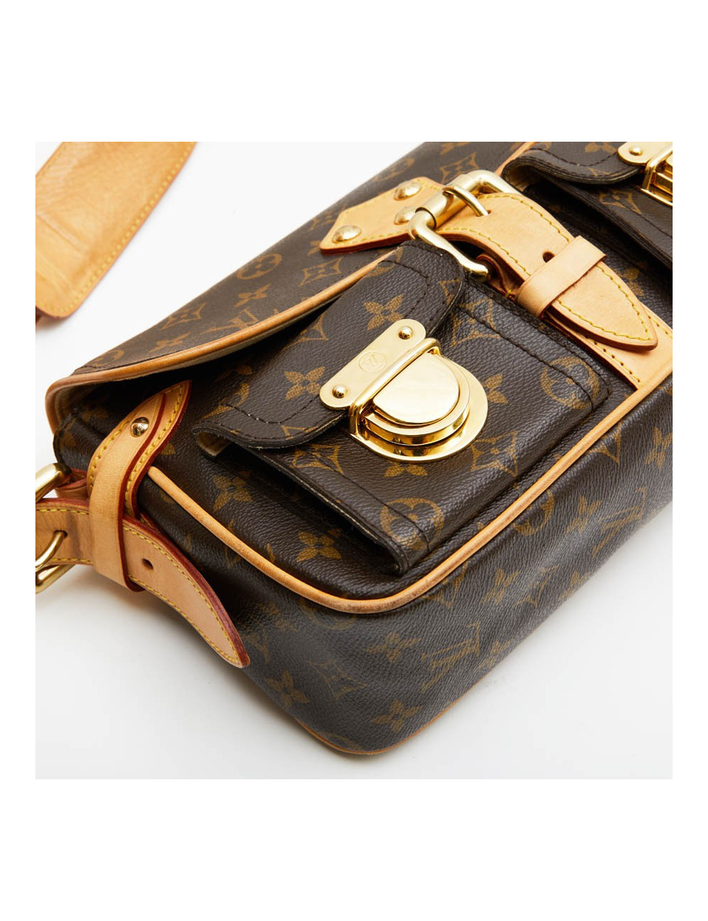 LOUIS VUITTON satchel bag in brown monogram canvas