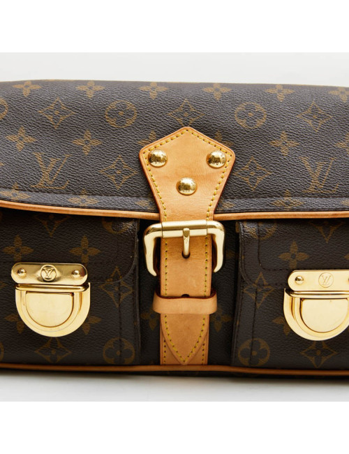 LOUIS VUITTON satchel bag in brown monogram canvas