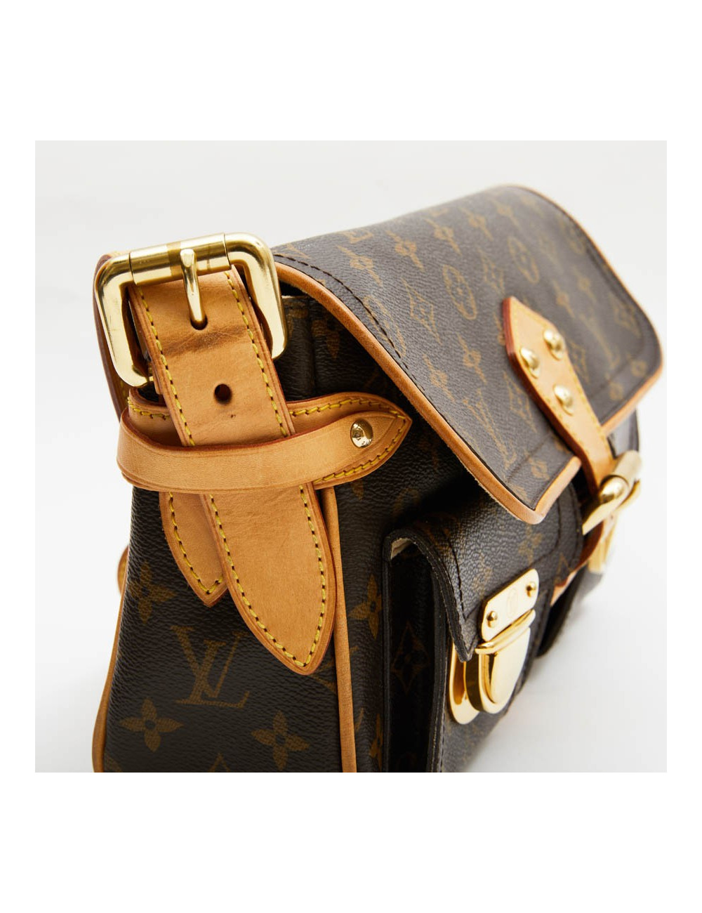 LOUIS VUITTON satchel bag in brown monogram canvas