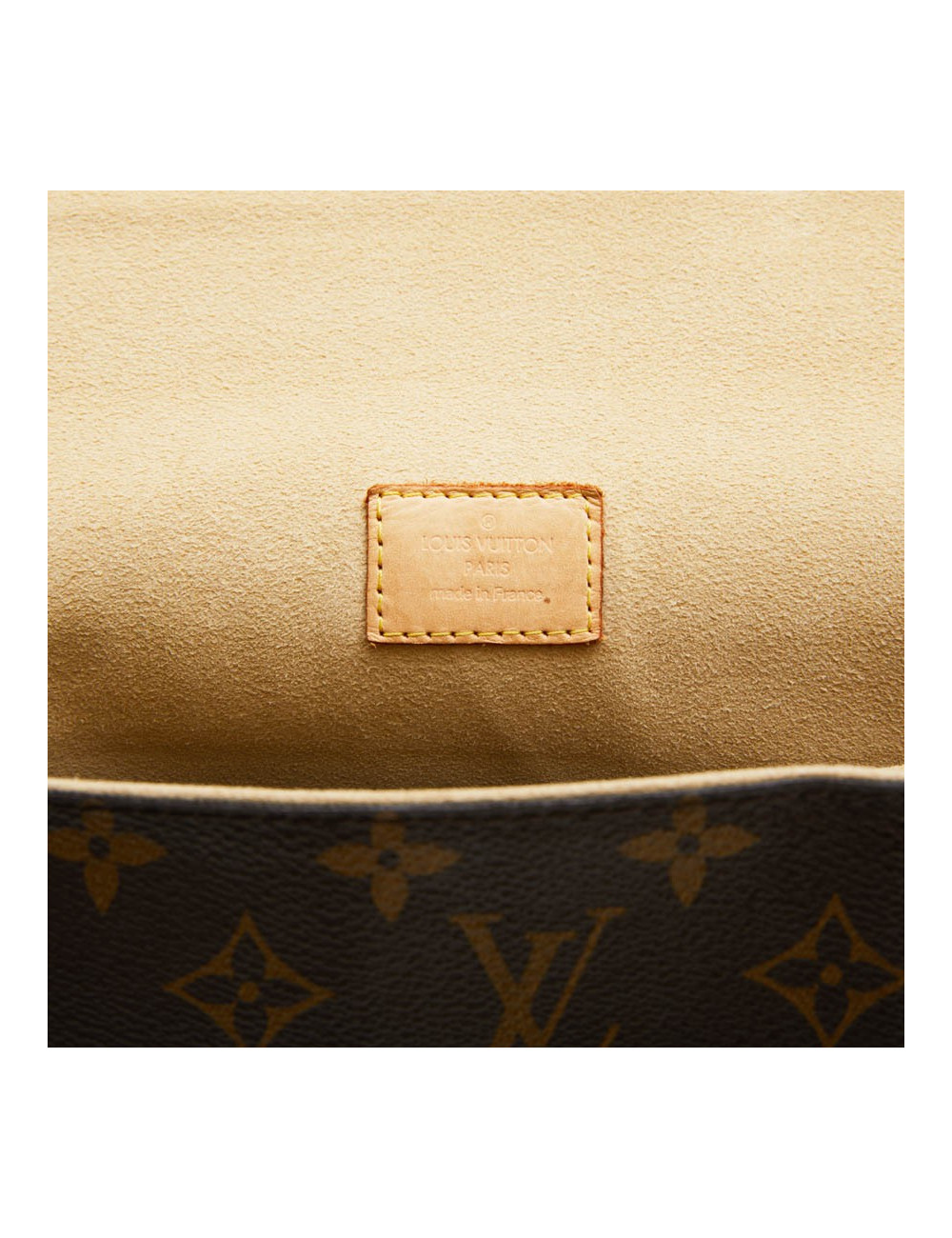 LOUIS VUITTON satchel bag in brown monogram canvas