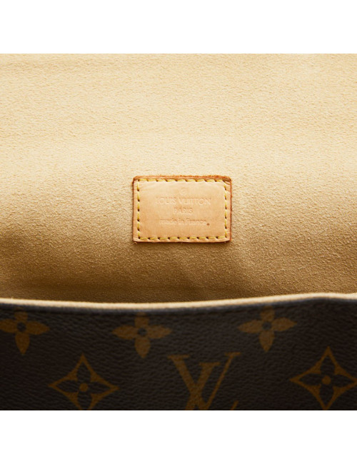 LOUIS VUITTON satchel bag in brown monogram canvas