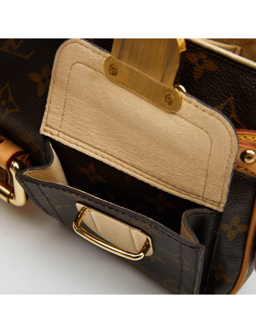 LOUIS VUITTON satchel bag in brown monogram canvas