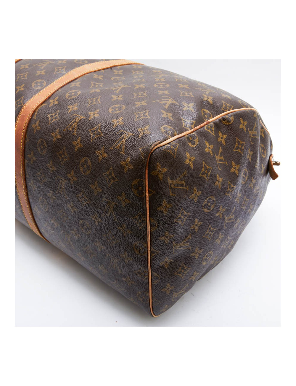 Sac Keepall 55 LOUIS VUITTON toile monogram marron