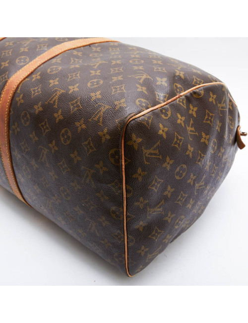 LOUIS VUITTON Keepall 55 bag in brown monogram canvas