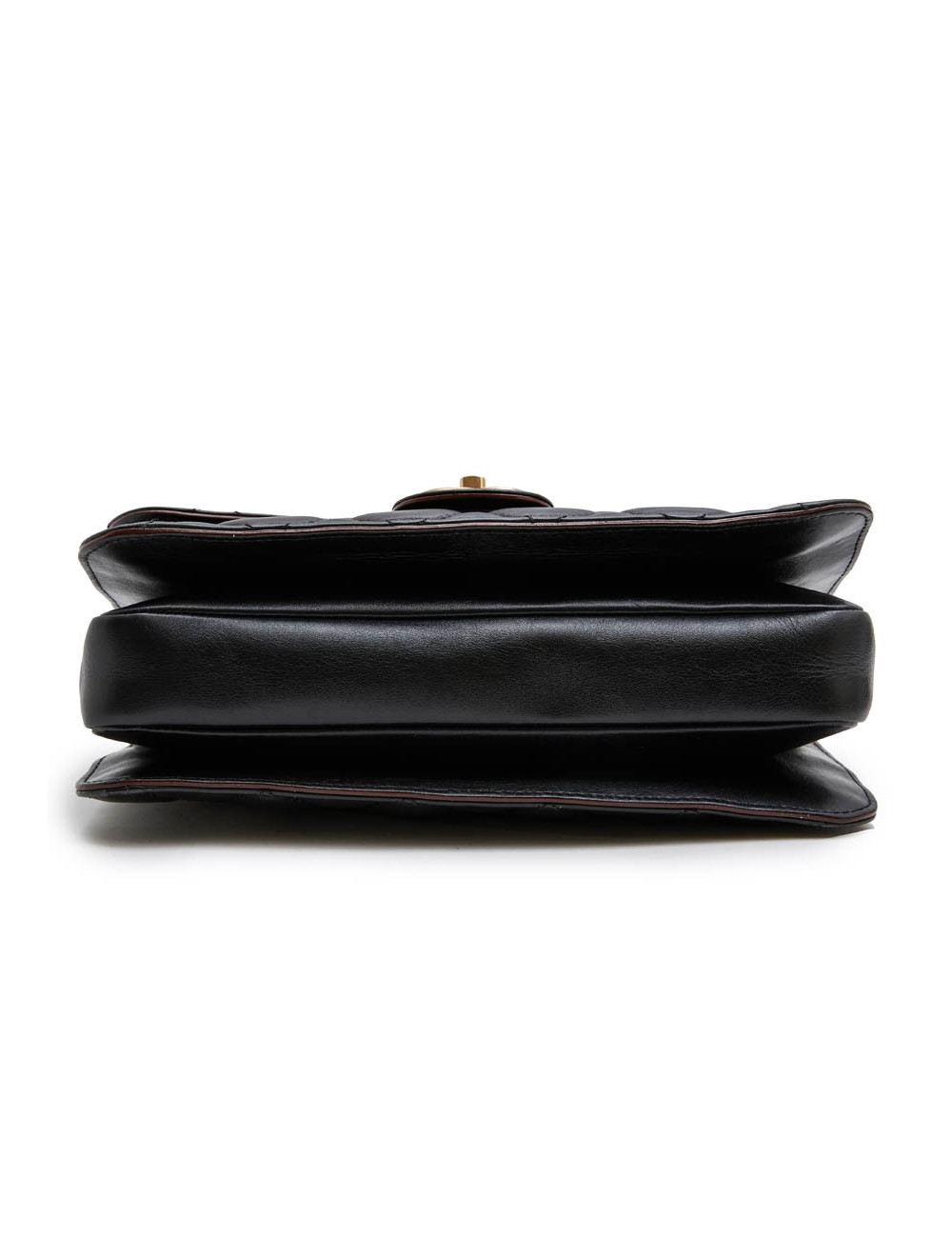 Sac "Pondicherry" CHANEL cuir matelassé noir