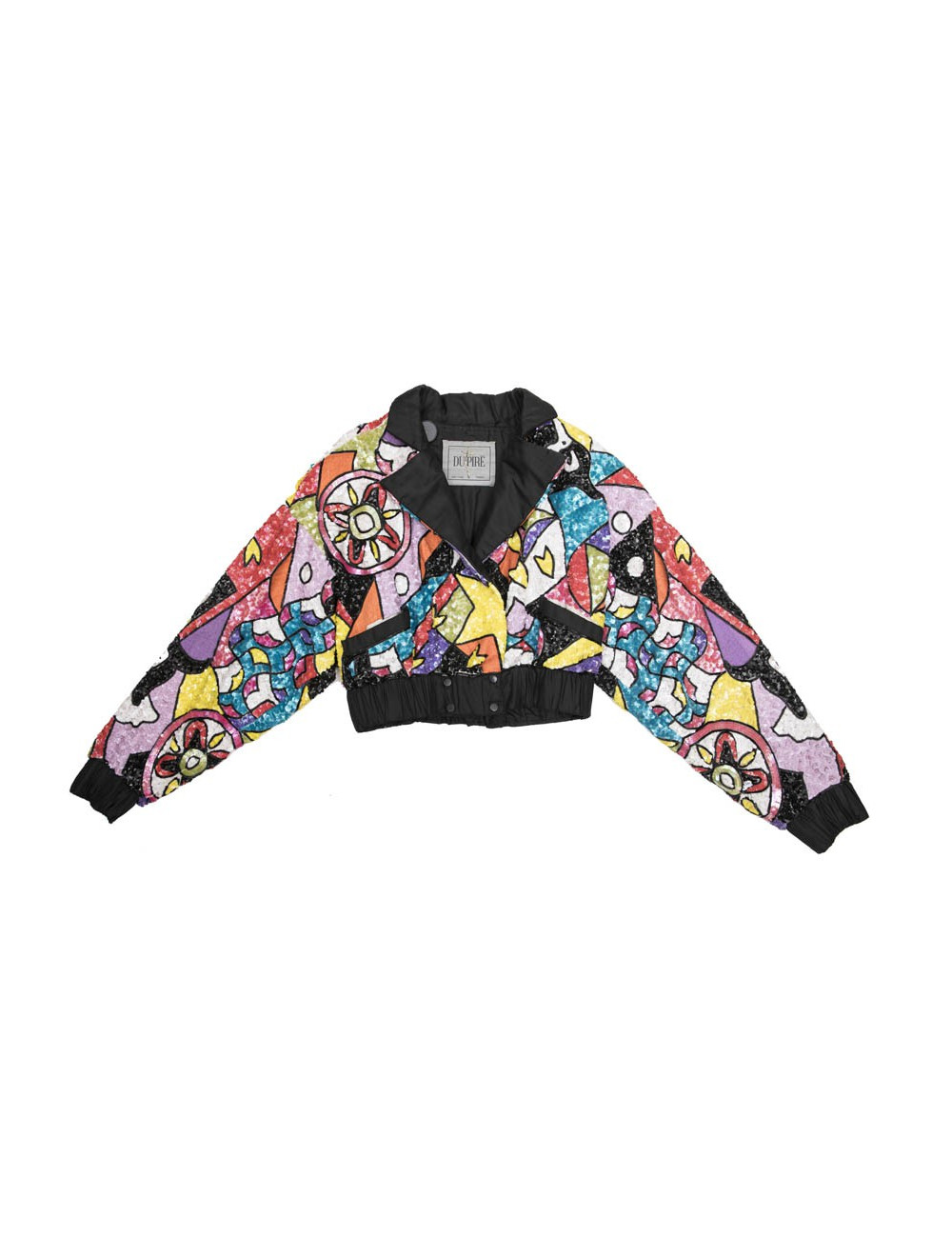 Blouson YSA DUPIRE T 40 Pailettes multicolores