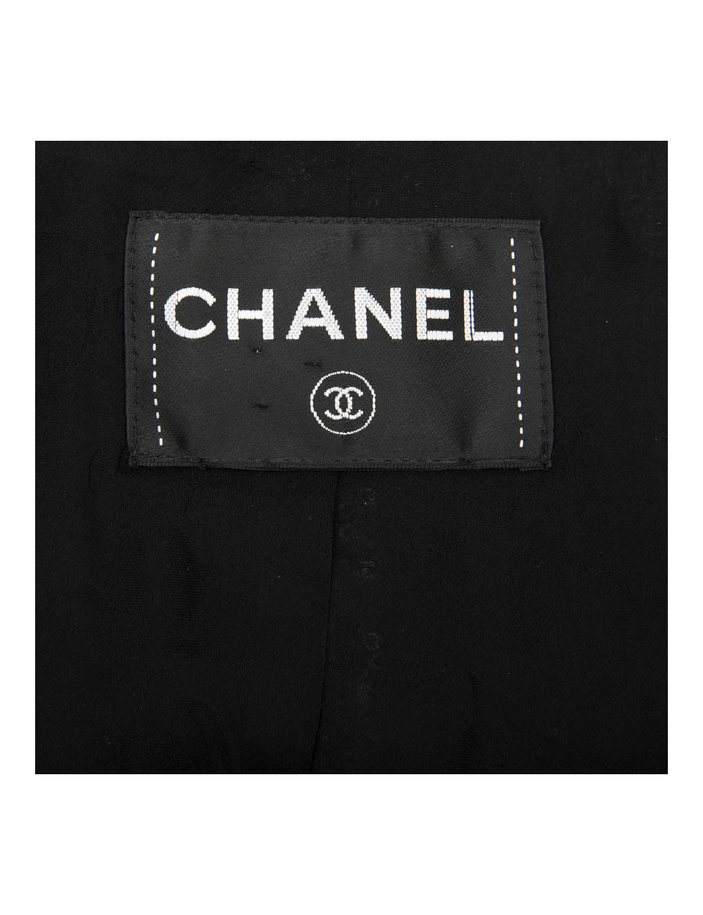 CHANEL short jacket size 34FR in black sequins