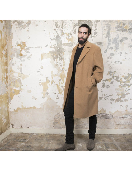 Manteau KENZO  camel T 50 Homme