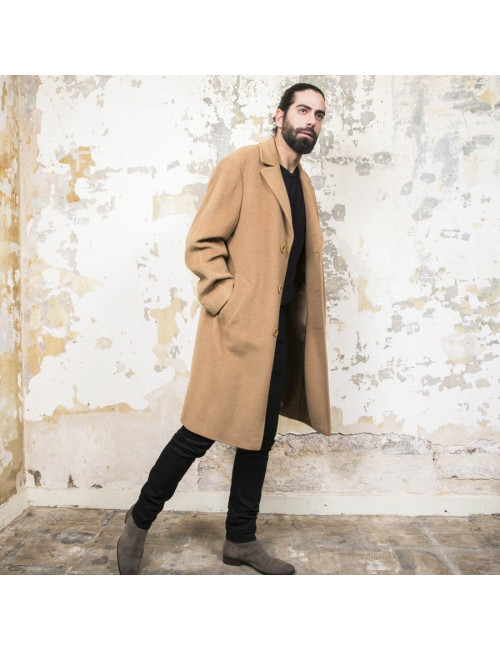 Manteau KENZO  camel T 50 Homme