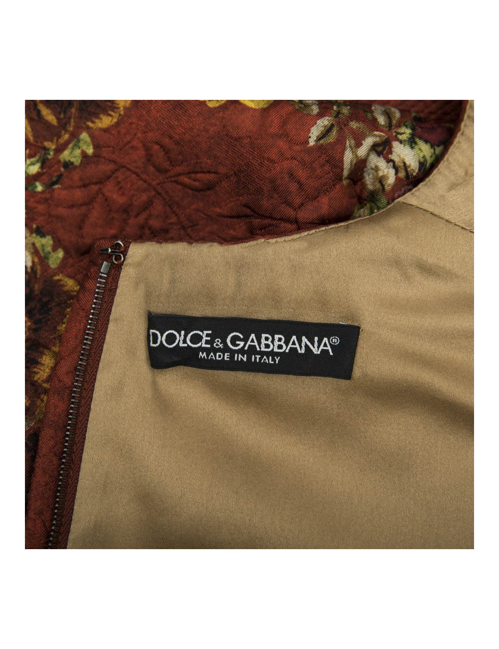 Robe DOLCE & GABBANA T 36  imprimé fleuri