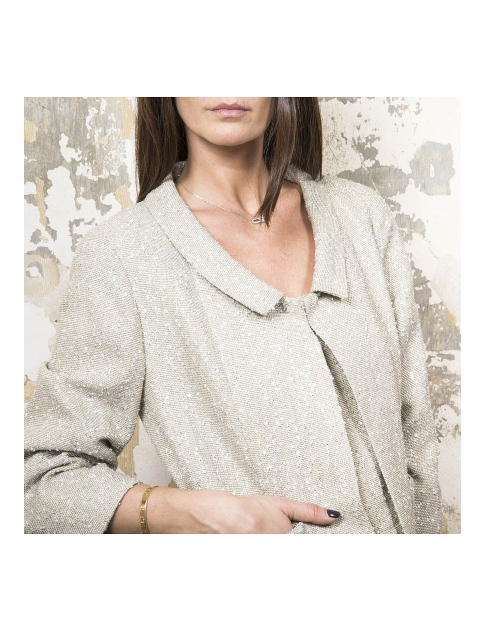 Veste et haut T 38 CHANEL 