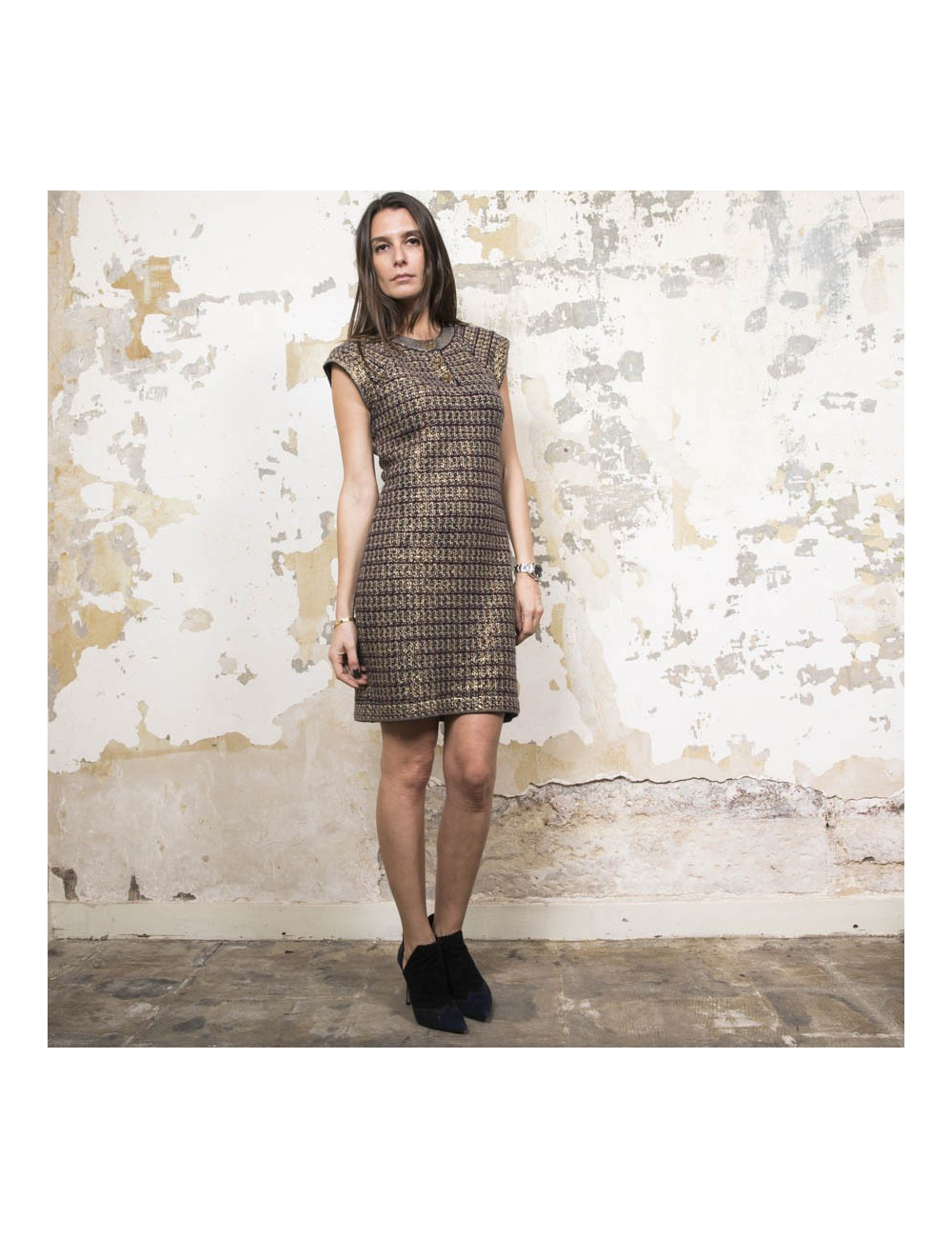 Robe CHANEL "Paris-Shanghai" T 36