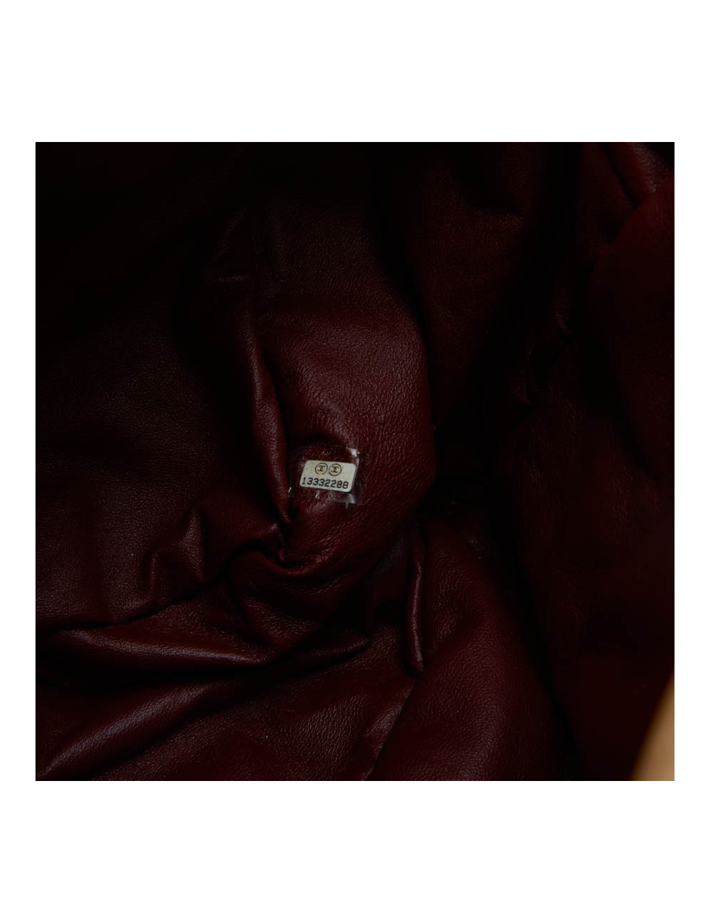 Sac Cocoon CHANEL cuir matelassé  or