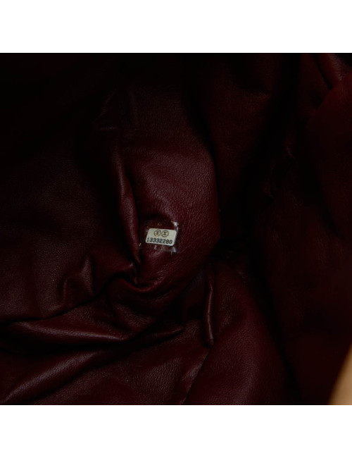  CHANEL 'Cocoon' bag in gold quilted leather