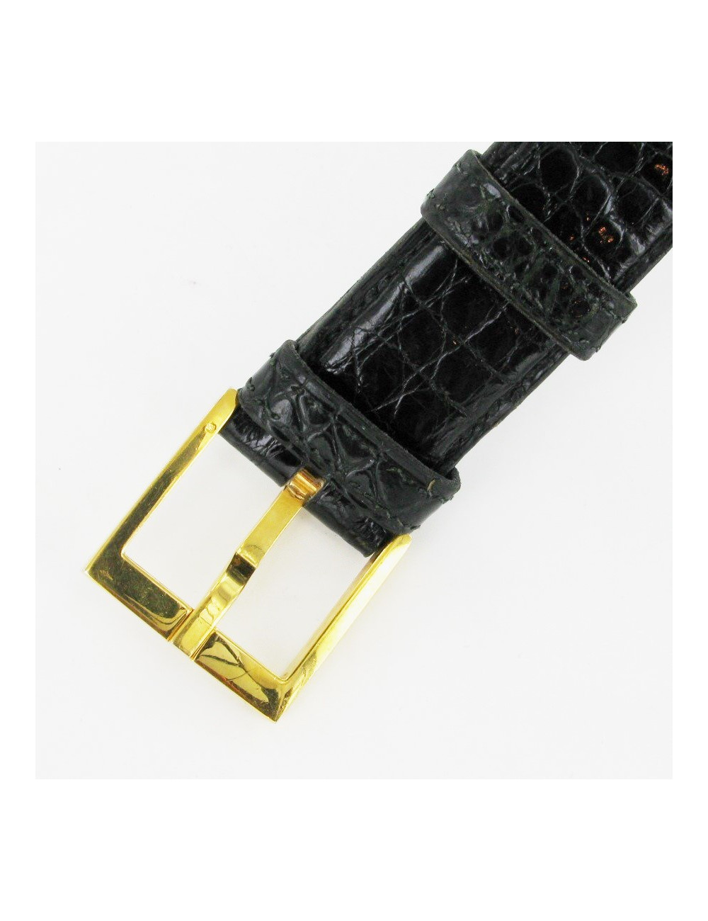 Belt Black crocodile MORABITO t 100