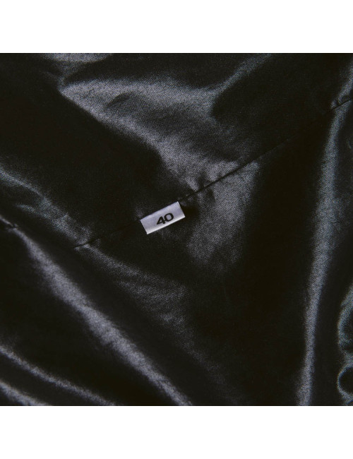 Manteau RIZAL T40   en vison bleu nuit 