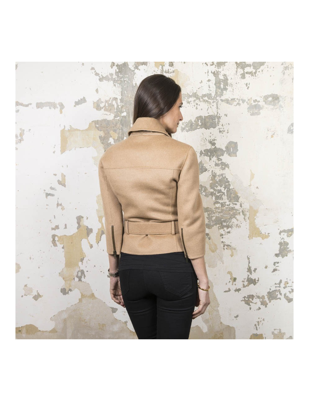 Perfecto  CELINE t36 en laine beige