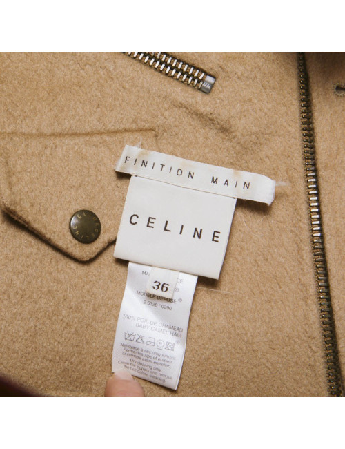 Perfecto  CELINE t36 en laine beige