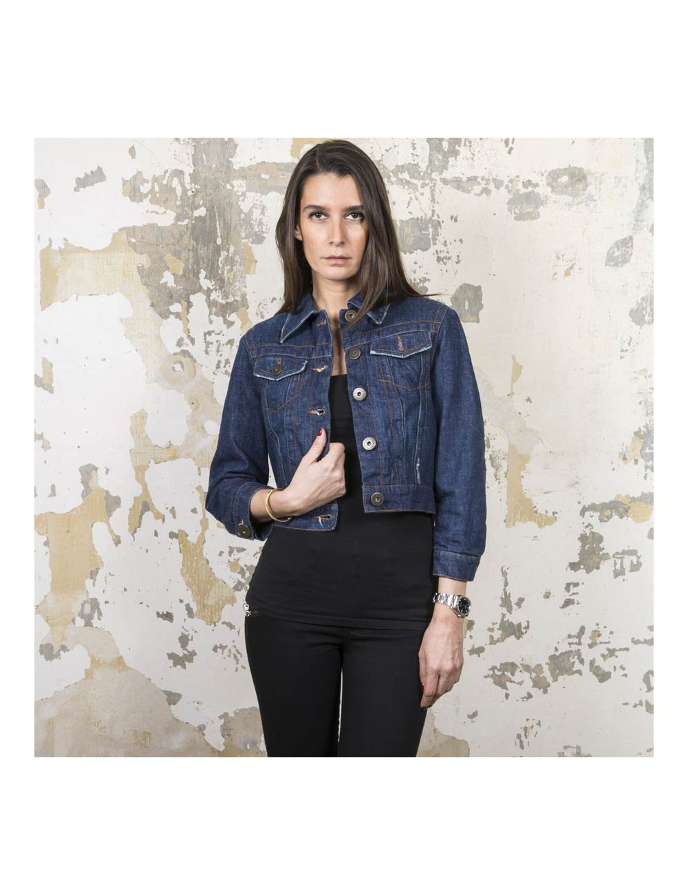 JEAN PAUL GAULTIER denim jacket size 42