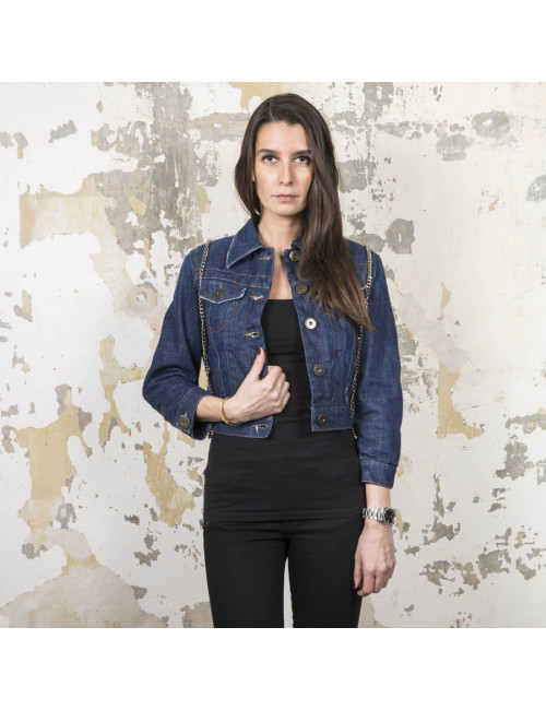 JEAN PAUL GAULTIER denim jacket size 42