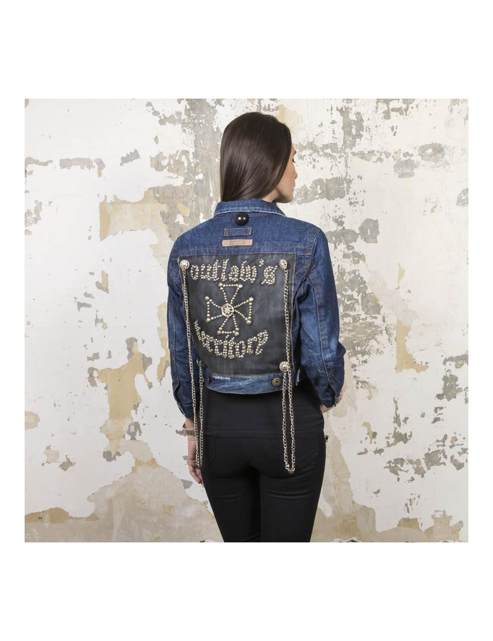 JEAN PAUL GAULTIER denim jacket size 42