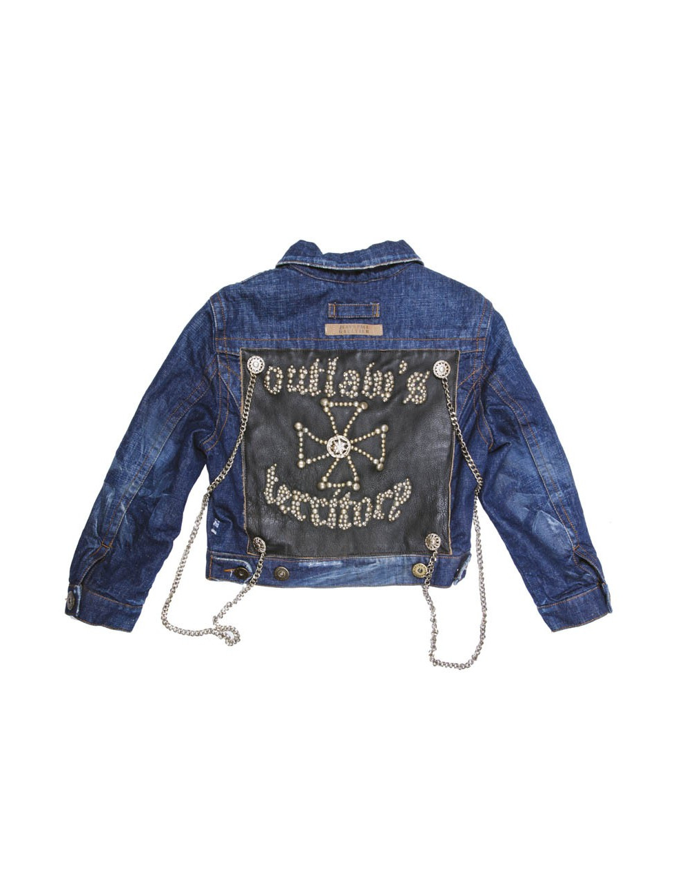 Blouson JEAN PAUL GAULTIER t 38 en toile denim
