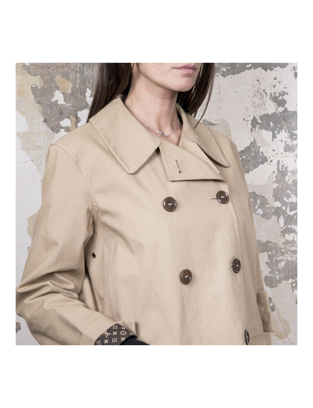 Mackintosh imperméable T 42 LOUIS VUITTON beige 