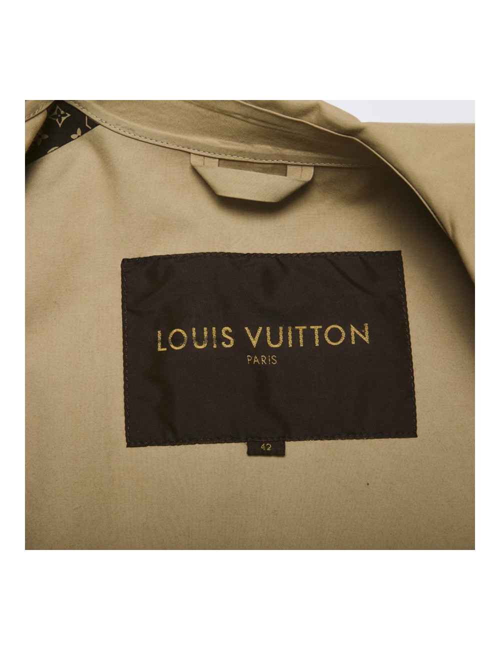 Mackintosh imperméable T 42 LOUIS VUITTON beige 