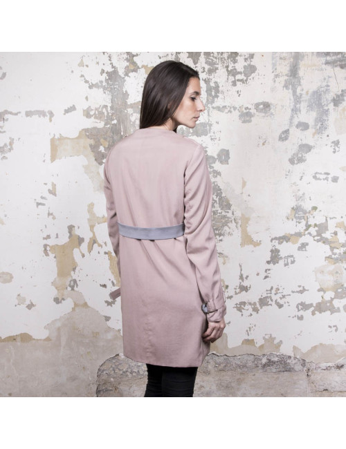 trench T38 BRUNELLO CUCINELLI réversible en soie 