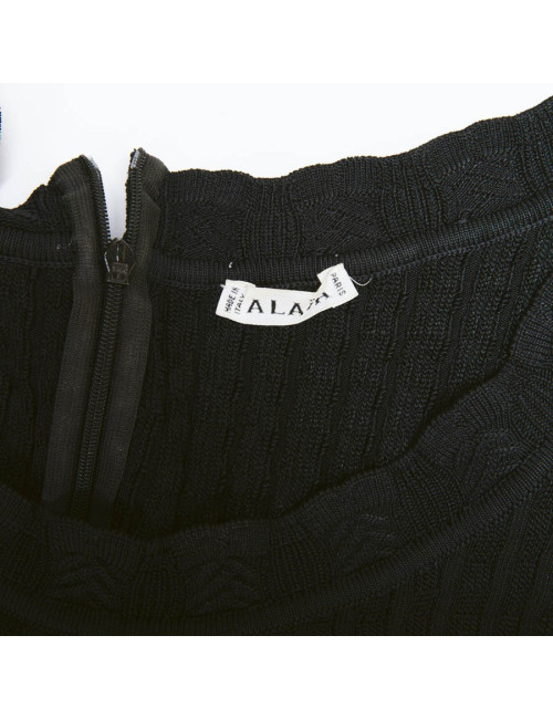 Robe longue ALAIA T S  noire