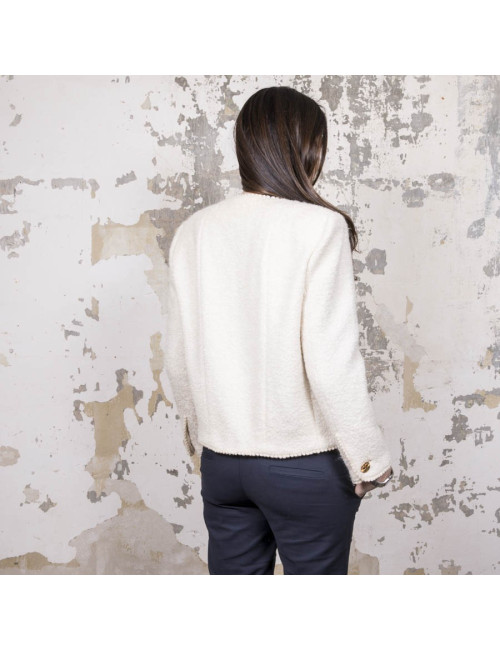 Veste CHANEL Vintage écrue
