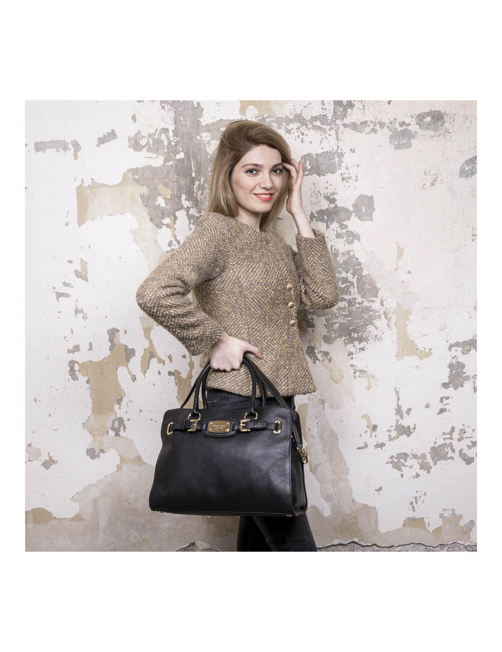 Sac MICHAEL KORS cuir noir