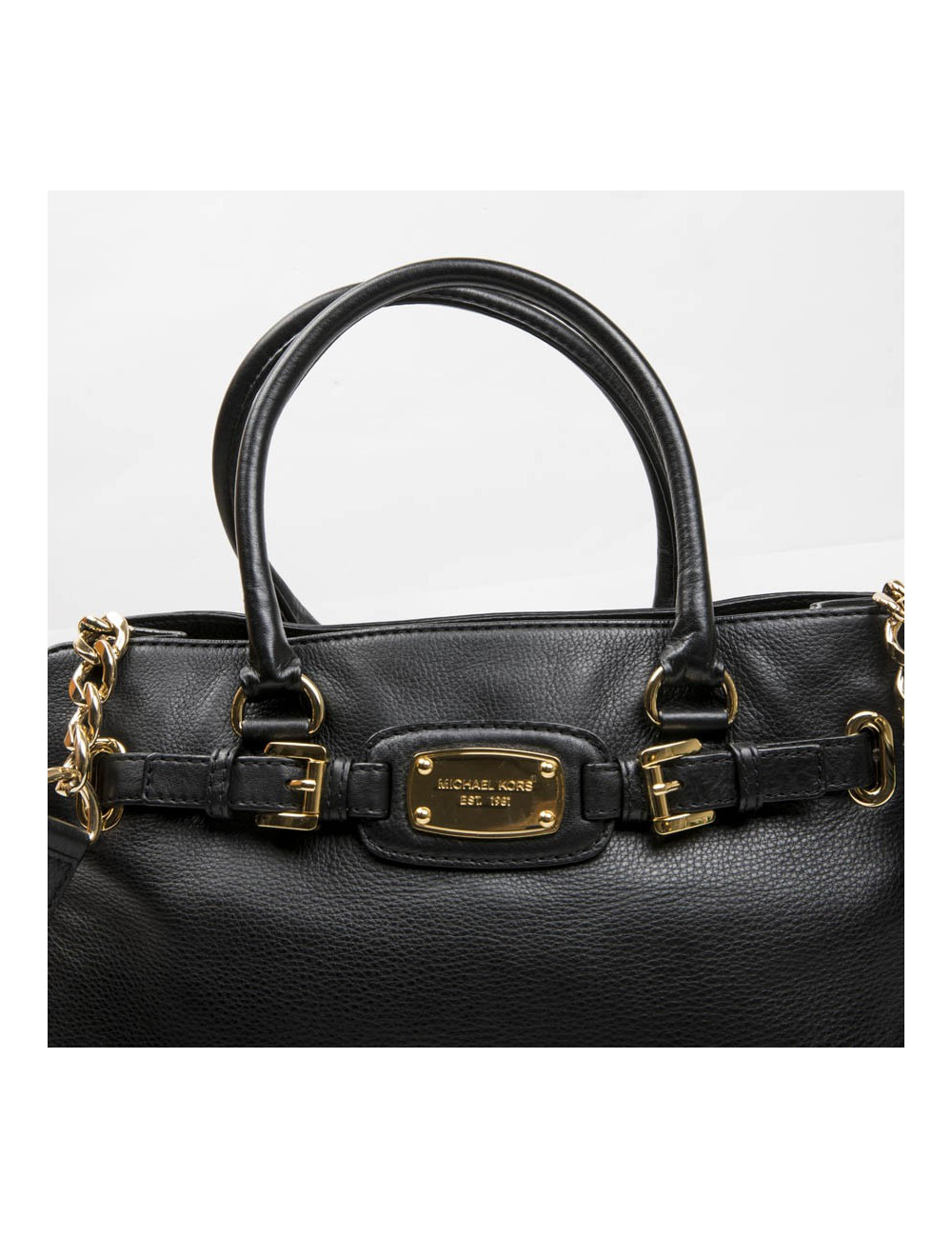 Sac MICKAEL KORS cuir noir