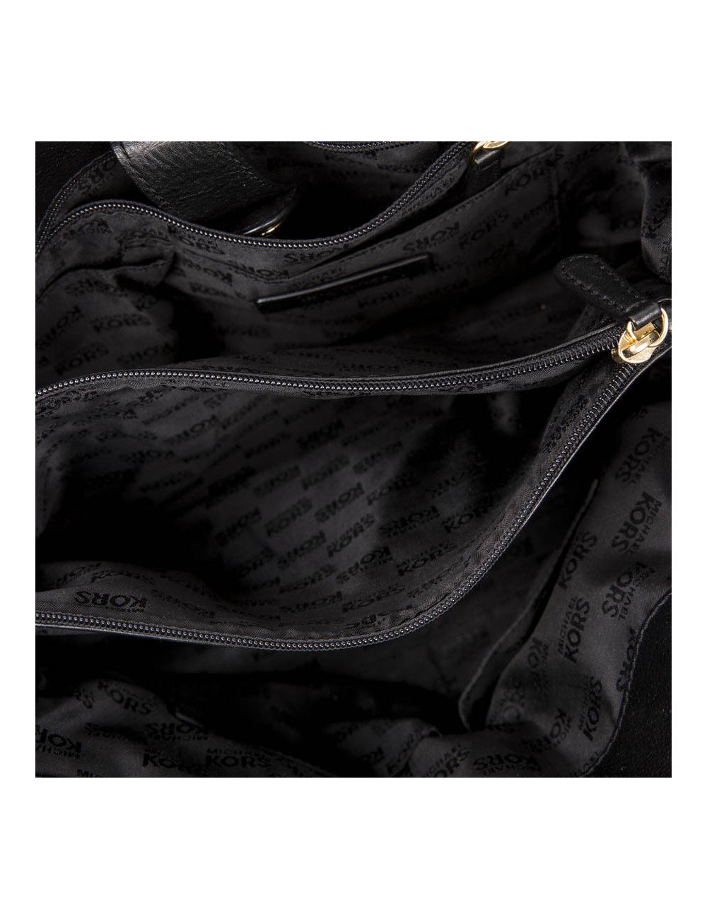 Sac MICKAEL KORS cuir noir